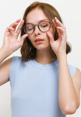 Kingship Unisex Kacamata Anti Radiasi Laurel Grey Clear