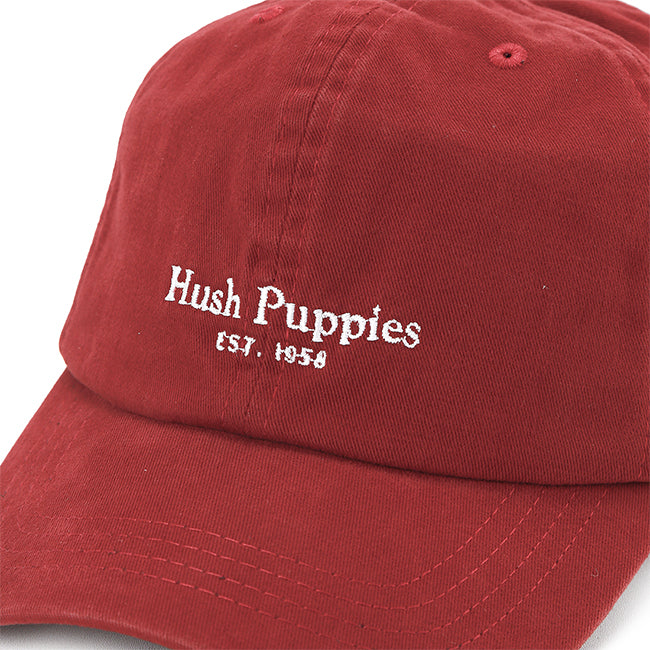 Hush Puppies Aksesoris Topi Unisex Typo In Maroon