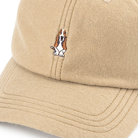 Hush Puppies Aksesoris Unisex Cap Wuul In Beige