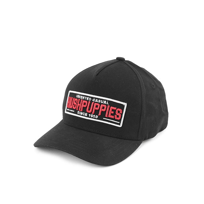Hush Puppies Aksesoris Unisex Cap Born In Black
