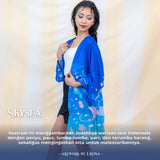 Sovlo Women SOVLO Jane Kimono - Outer Panjang Wanita Skysea_ER In Multicolor