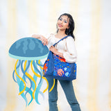 Sovlo Women SOVLO Ruby Shoulder Bag - Tas Bahu Wanita Sea Dance_DA In Multicolor