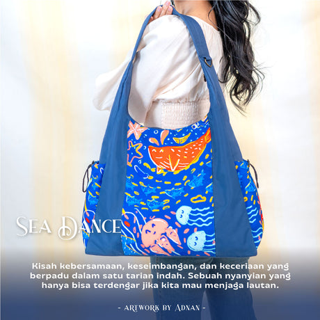 Sovlo Women SOVLO Ruby Shoulder Bag - Tas Bahu Wanita Sea Dance_DA In Multicolor