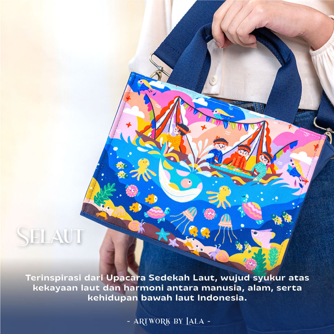 Sovlo Women SOVLO Mini Tivoli - Tas Selempang Wanita Selaut_LP In Multicolor