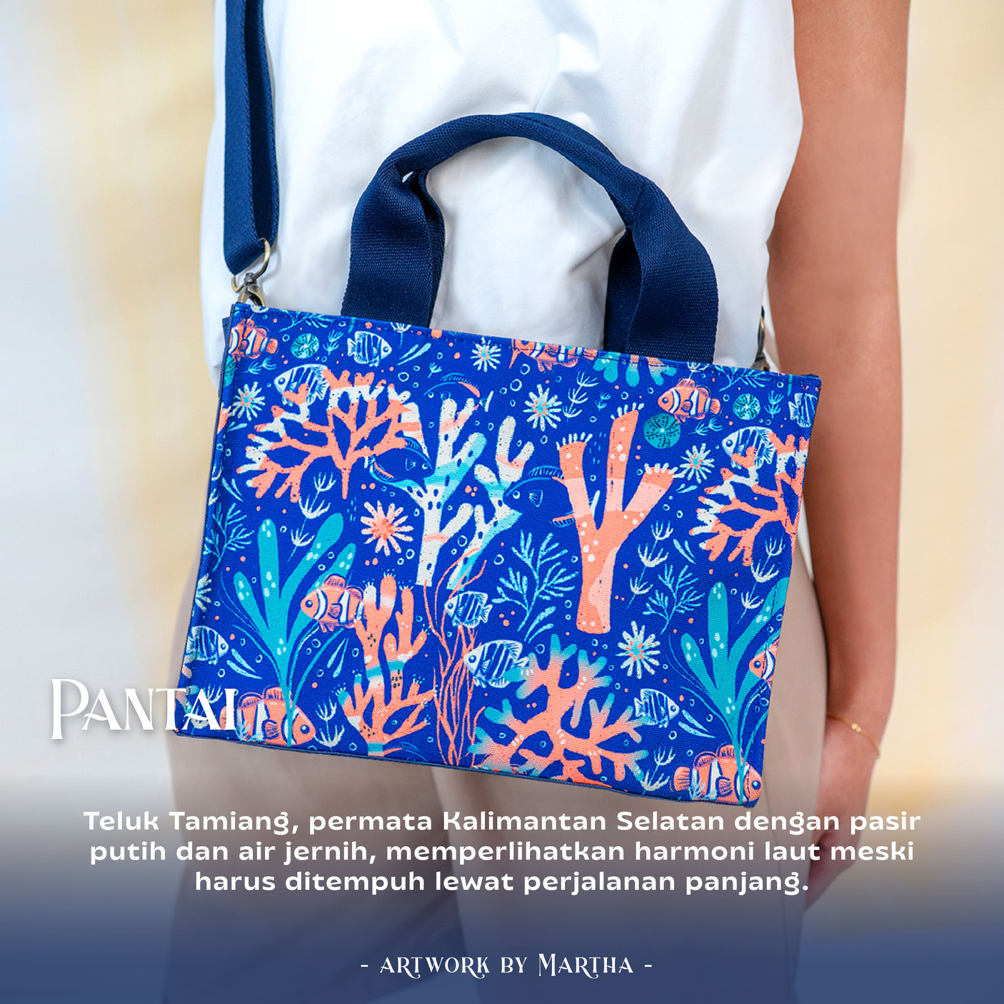 Sovlo Women SOVLO Mini Tivoli - Tas Selempang Wanita Pantai_MH In Multicolor