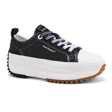 Hush Puppies Sepatu Wanita Sneakers Devyn Louisa In Black
