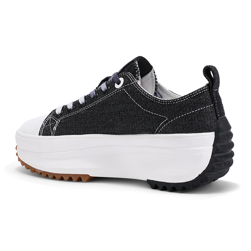 Hush Puppies Sepatu Wanita Sneakers Devyn Louisa In Black