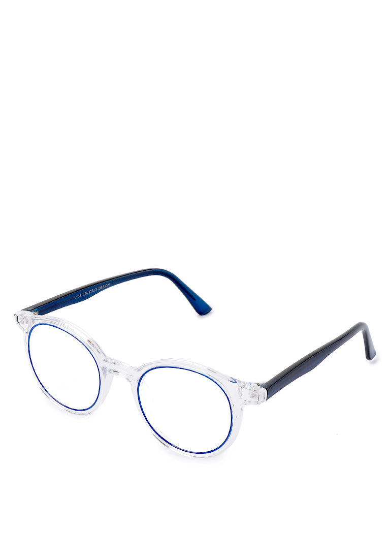 Kingship Unisex Kacamata Anti Radiasi Alice Blue Clear