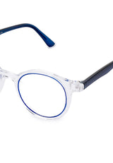 Kingship Unisex Kacamata Anti Radiasi Alice Blue Clear