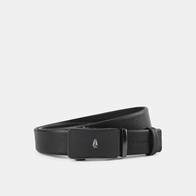 Hush Puppies Men Belt Cedric Automatic In Black