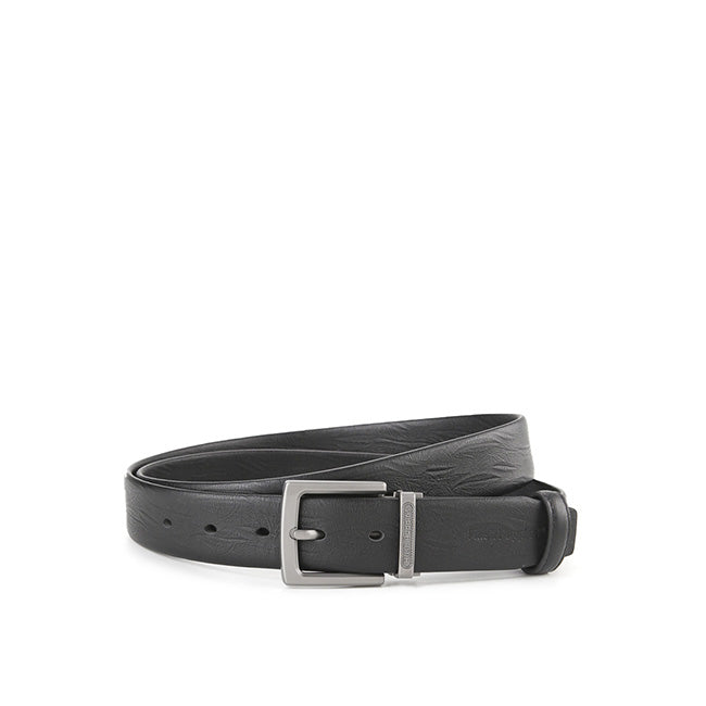 Hush Puppies Men Belt Clifford Pin Clip In Black