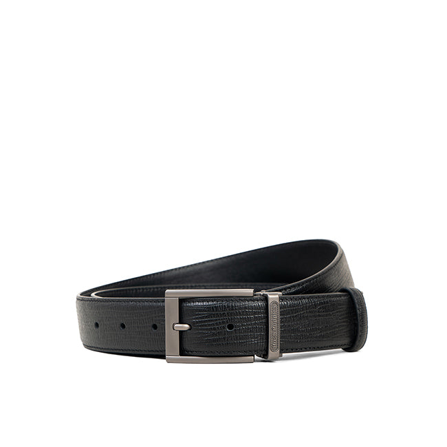 Hush Puppies Men Belt Cody Pin Clip In Black