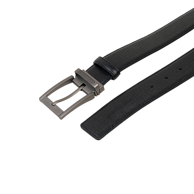 Hush Puppies Men Belt Cody Pin Clip In Black
