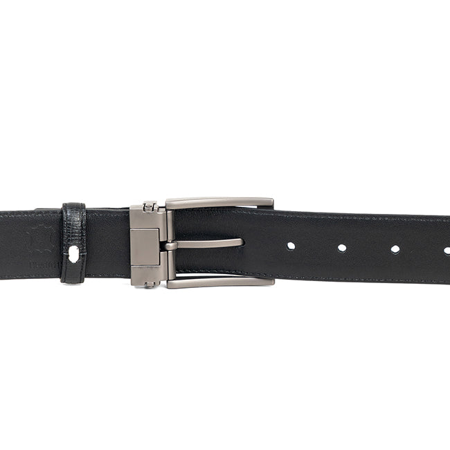 Hush Puppies Men Belt Cody Pin Clip In Black