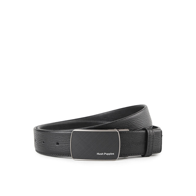 Hush Puppies Men Belt Cole Flat Clip In Black