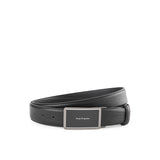 Hush Puppies Men Belt Colby Flat Clip In Black