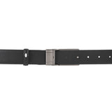 Hush Puppies Men Belt Colby Flat Clip In Black