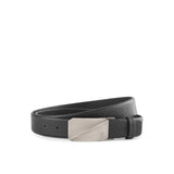 Hush Puppies Men Belt Colston Flat Clip In Black