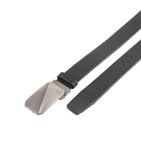 Hush Puppies Men Belt Colston Flat Clip In Black