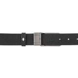Hush Puppies Men Belt Colston Flat Clip In Black