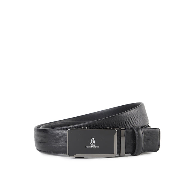 Hush Puppies Men Belt Colt Automatic In Black