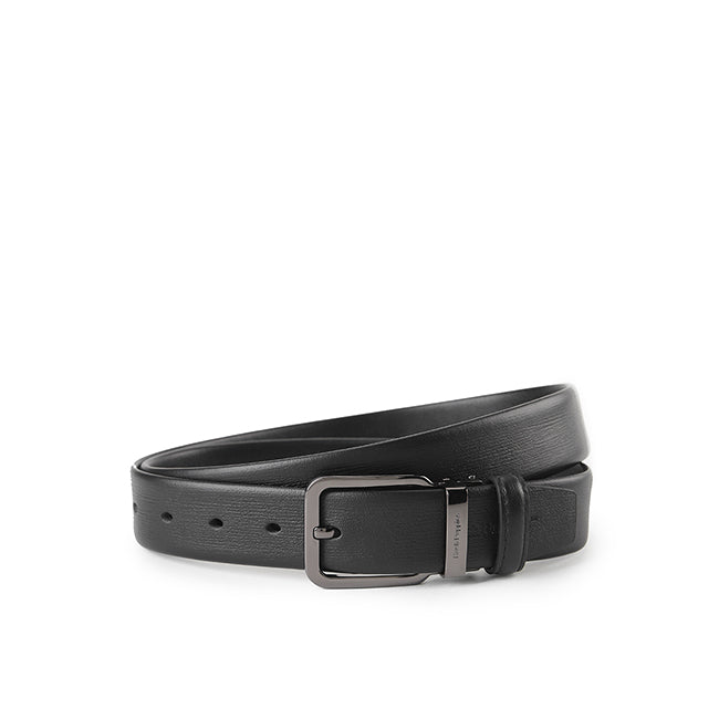 Hush Puppies Men Belt Cornell Pin Clip In Black