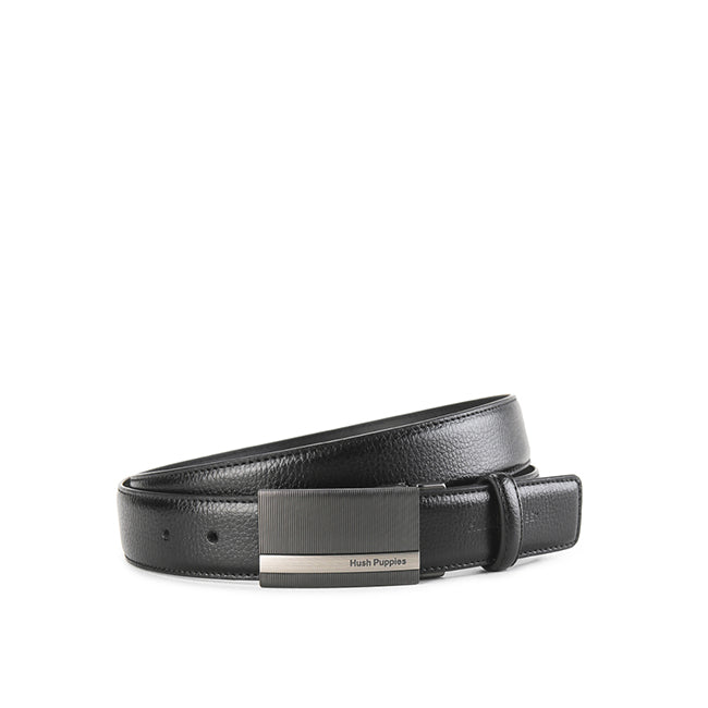 Hush Puppies Aksesoris Pria Belt Wan Flat Clip In Black