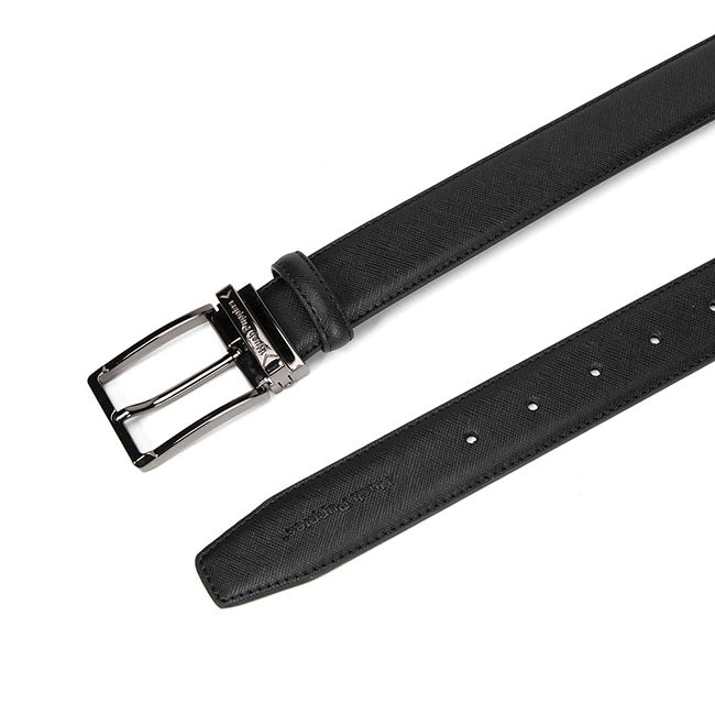 Hush Puppies Aksesoris Pria Belt Weslan Pin Clip In Black