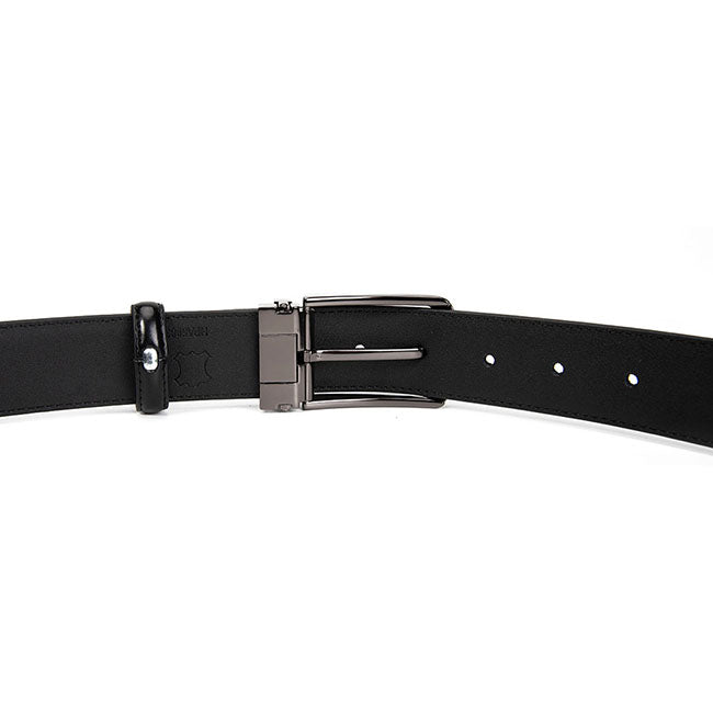 Hush Puppies Aksesoris Pria Belt Wilbur Pin Clip In Black