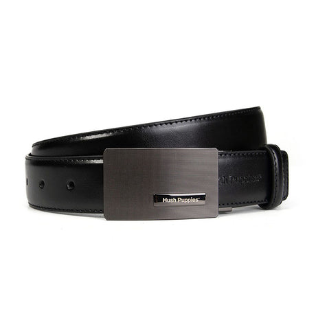 Hush Puppies Aksesoris Pria Belt Willie Flat Clip In Black