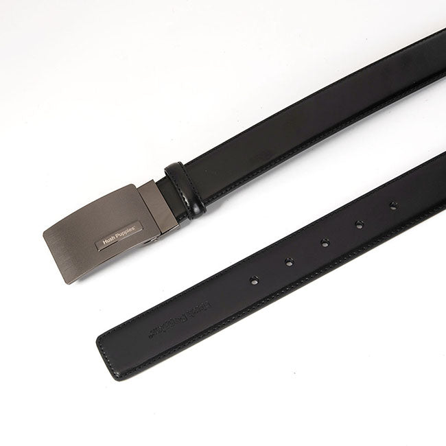 Hush Puppies Aksesoris Pria Belt Willie Flat Clip In Black