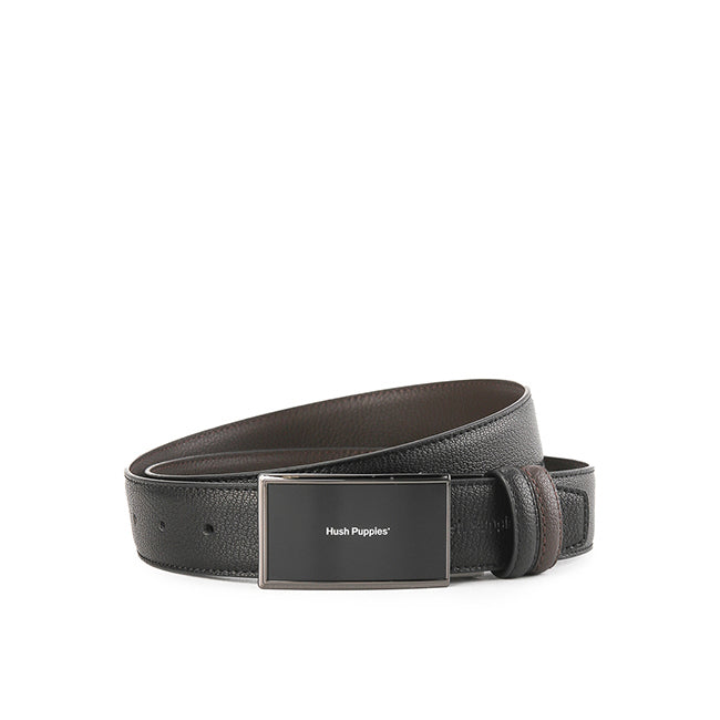 Hush Puppies Aksesoris Pria Belt Albion Flat Clip R In Black