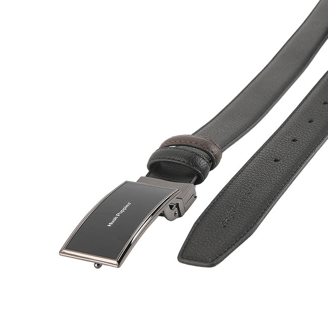 Hush Puppies Aksesoris Pria Belt Albion Flat Clip R In Black
