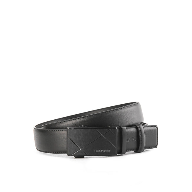 Hush Puppies Aksesoris Pria Belt Albert Automatic In Black