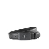 Hush Puppies Men Belt Dennis Flat Clip In Black