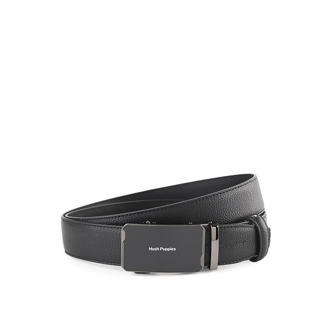 Hush Puppies Men Belt Desmond Automatic In Black