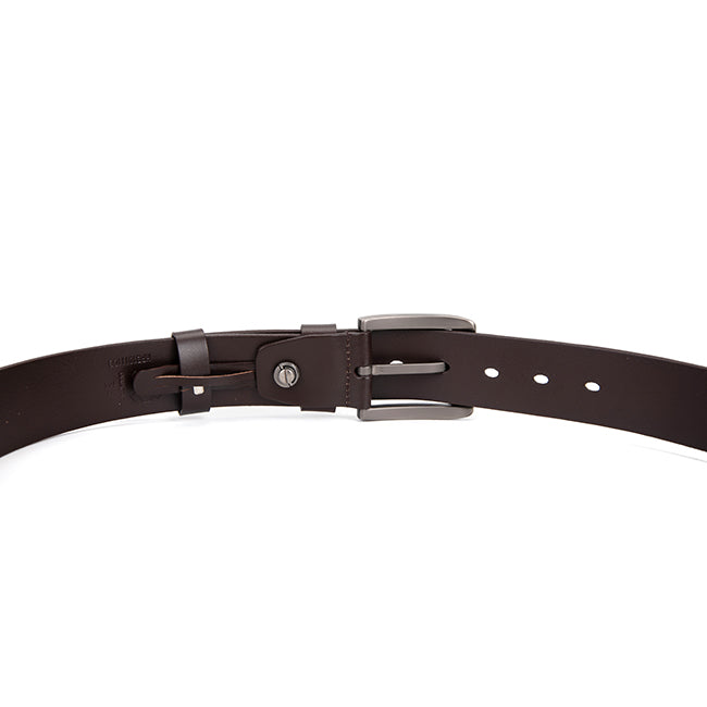 Hush Puppies Aksesoris Pria Belt Ford Pin In Chocolate