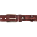 Hush Puppies Aksesoris Pria Belt Frank Pin In Dark Brown