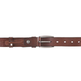 Hush Puppies Men Belt Hao Pin In Dark Brown