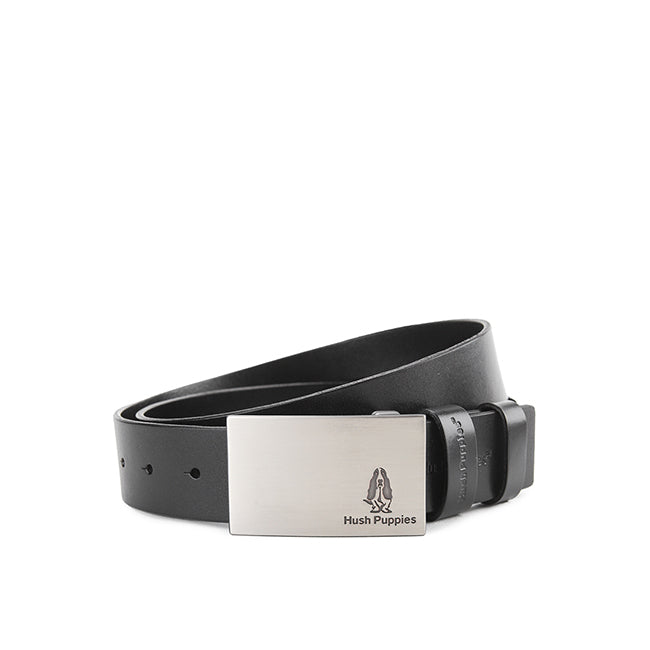 Hush Puppies Men Belt Hampton Flat In Black