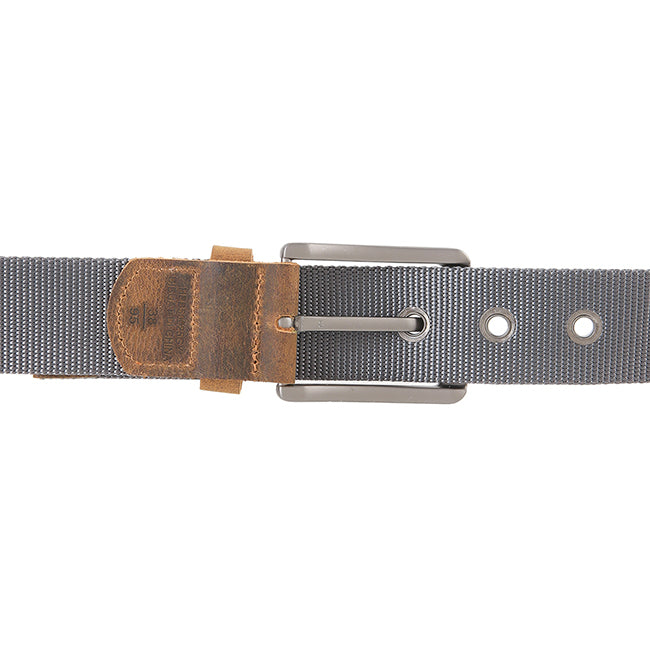 Hush Puppies Men Belt Wesley Pin In Grey