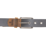 Hush Puppies Men Belt Wesley Pin In Grey