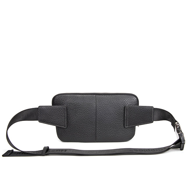 Hush Puppies Tas Pria Fabriano Waist Bag In Black