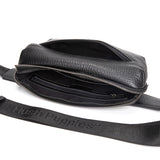 Hush Puppies Tas Pria Fabriano Waist Bag In Black