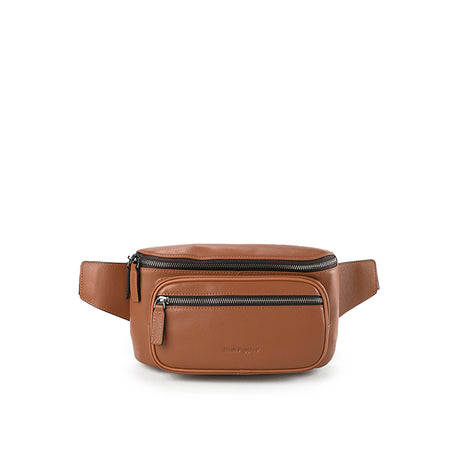 Hush Puppies Tas Pria Fabian Waist Bag In Brown