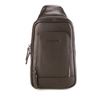 Hush Puppies Tas Pria Issac Chest Bag In Chocolate