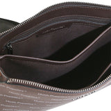 Hush Puppies Tas Pria Keith Clutch/Messenger Bag In Chocolate