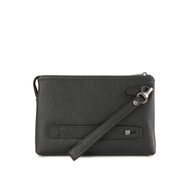 Hush Puppies Tas Pria Karlos Clutch In Black