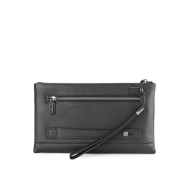 Hush Puppies Tas Pria Jacob Clutch In Black