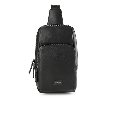 Hush Puppies Tas Pria Madison Chest Bag In Black